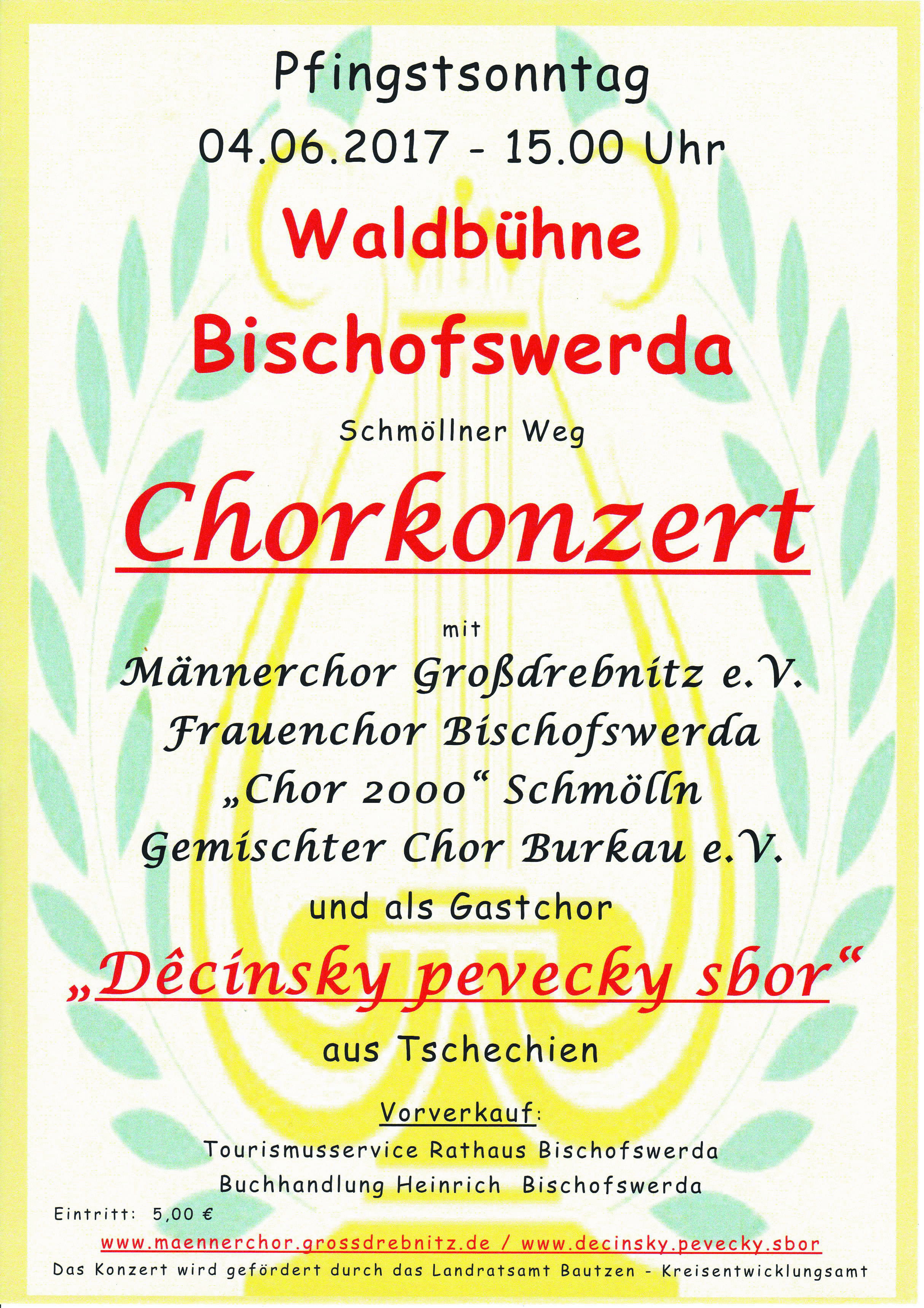 Koncert v Bischofswerd